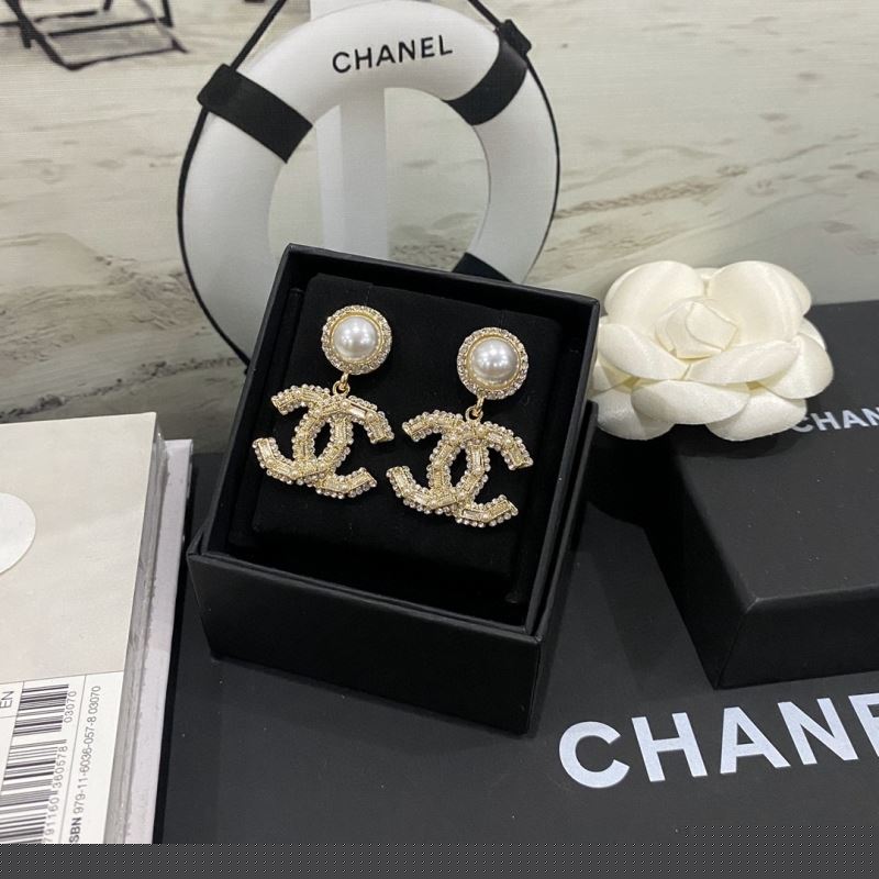 Ch*el earrings